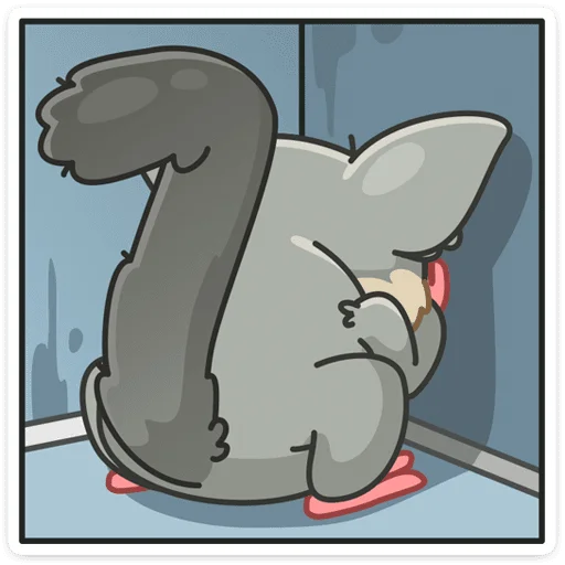 😢 Стикер «Лулу» для Telegram
