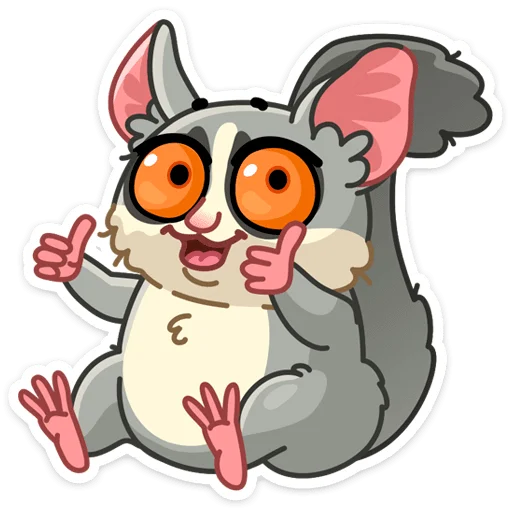 👍 Стикер «Лулу» для Telegram
