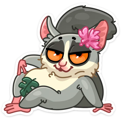 😏 Стикер «Лулу» для Telegram