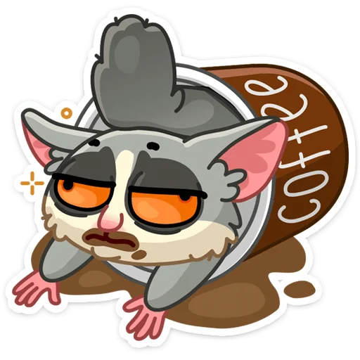 😫 Стикер «Лулу» для Telegram