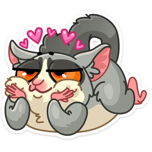 😍 Стикер «Лулу» для Telegram