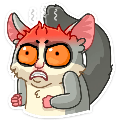 😡 Стикер «Лулу» для Telegram
