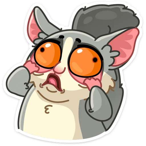 🤪 Стикер «Лулу» для Telegram