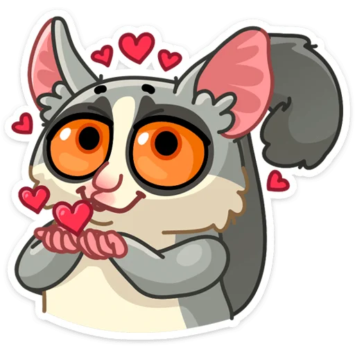 😘 Стикер «Лулу» для Telegram