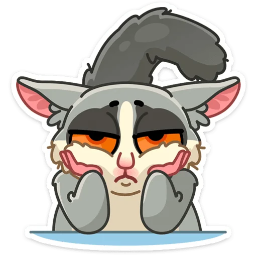 😒 Стикер «Лулу» для Telegram