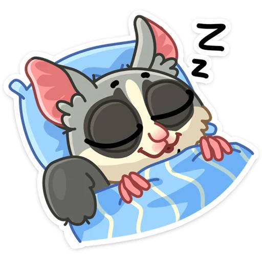 😴 Стикер «Лулу» для Telegram