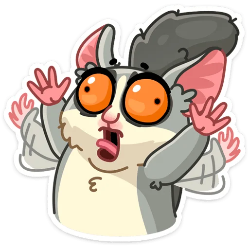😳 Стикер «Лулу» для Telegram