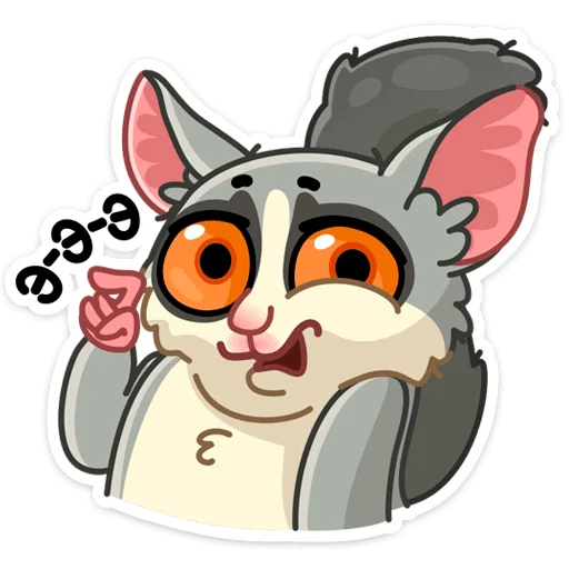 😦 Стикер «Лулу» для Telegram