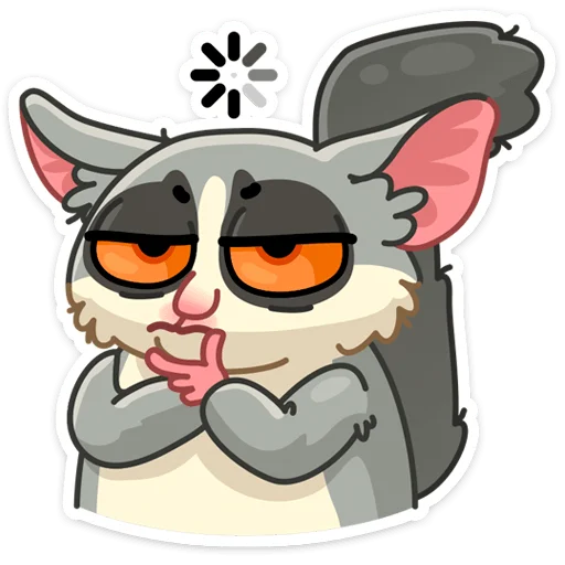 🤔 Стикер «Лулу» для Telegram