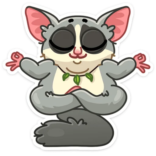 🧘‍♀️ Стикер «Лулу» для Telegram