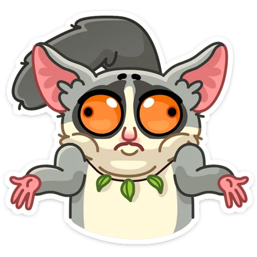 🤷‍♀️ Стикер «Лулу» для Telegram