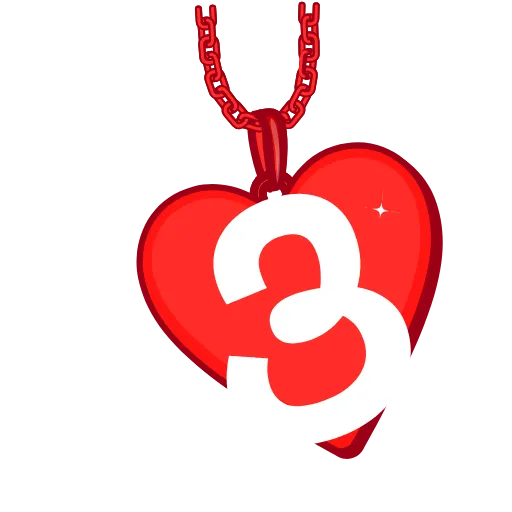 ❤️ Эмодзи «animated #decor #fonts #love» для Telegram