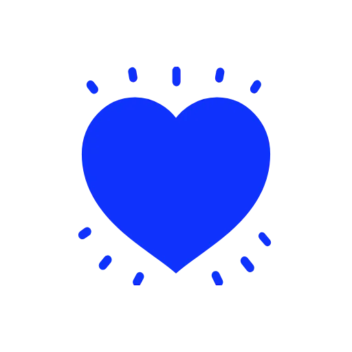 💙 Стикер «LOVE» для Telegram