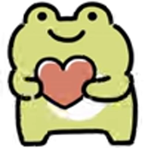 😊 Эмодзи «love frog» для Telegram