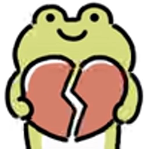 😊 Эмодзи «love frog» для Telegram