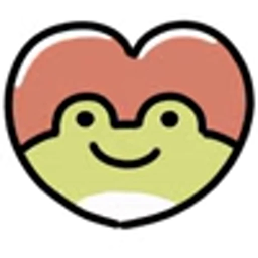 Стикерпак love frog для Telegram