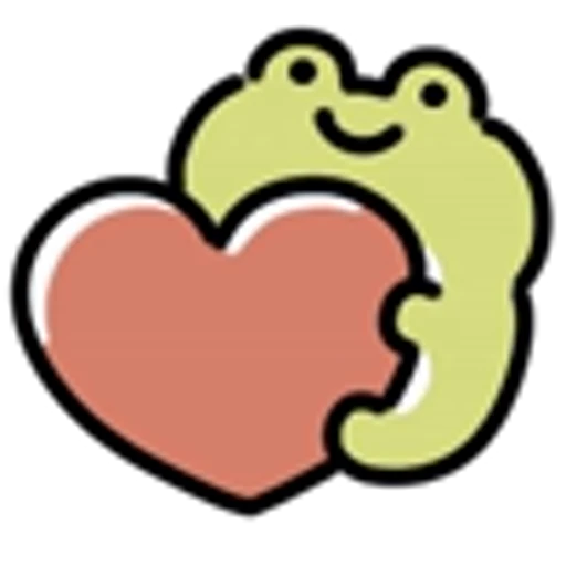 😊 Эмодзи «love frog» для Telegram