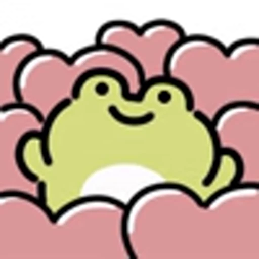 😊 Эмодзи «love frog» для Telegram