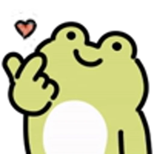 😊 Эмодзи «love frog» для Telegram