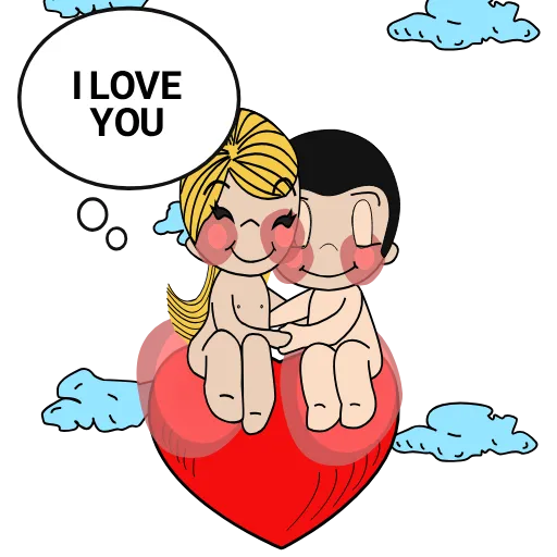 ❤️ Эмодзи «Love Is» для Telegram