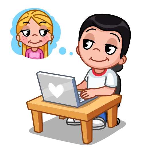 🤔 Эмодзи «Love Is» для Telegram