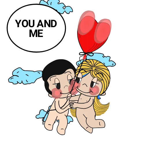 🎈 Эмодзи «Love Is» для Telegram