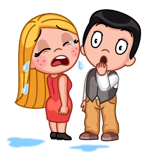 😭 Эмодзи «Love Is» для Telegram