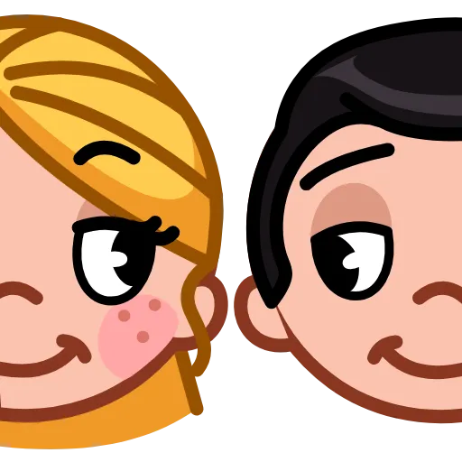 🤩 Эмодзи «Love Is» для Telegram