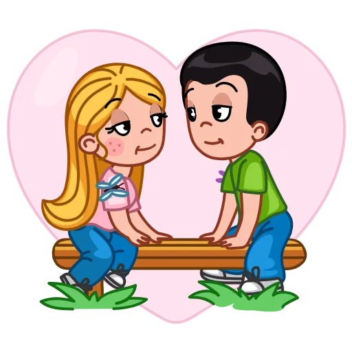 😘 Эмодзи «Love Is» для Telegram