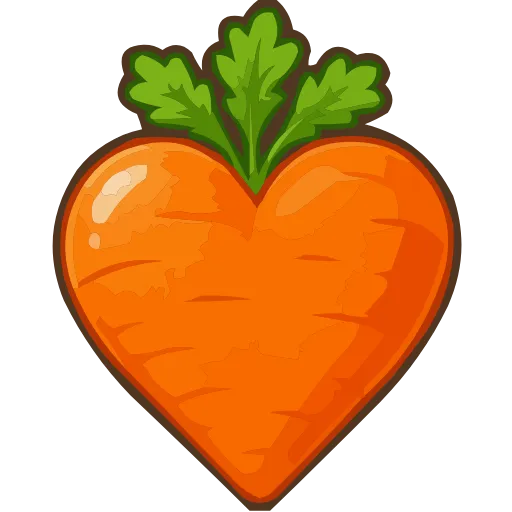 🥕 Эмодзи «love of food» для Telegram
