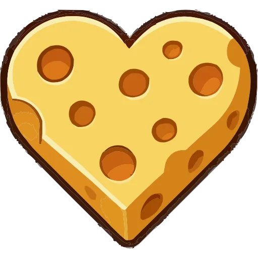 🧀 Эмодзи «love of food» для Telegram