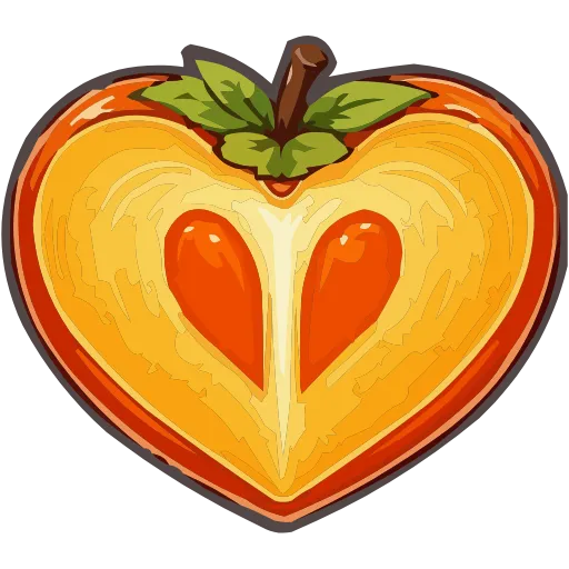 🟠 Эмодзи «love of food» для Telegram