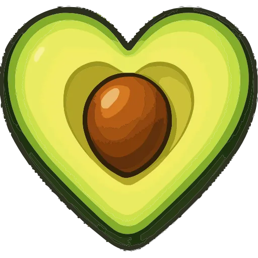 🥑 Эмодзи «love of food» для Telegram