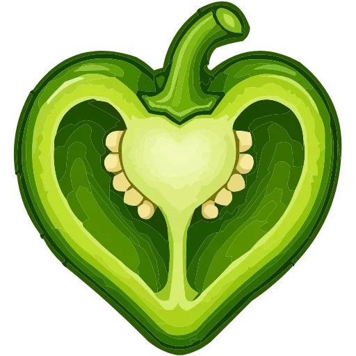 🫑 Эмодзи «love of food» для Telegram
