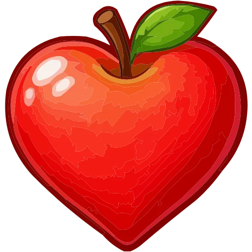 🍎 Эмодзи «love of food» для Telegram