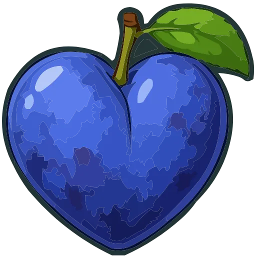 🫐 Эмодзи «love of food» для Telegram