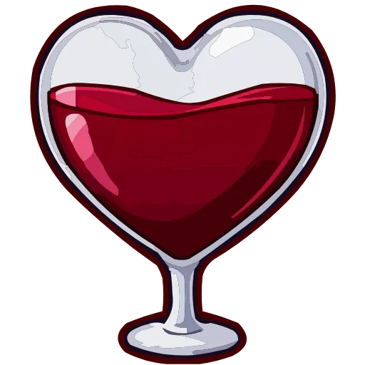 🍷 Эмодзи «love of food» для Telegram