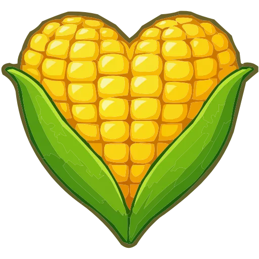 🌽 Эмодзи «love of food» для Telegram