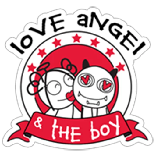 Стикерпак Love Angel ! для Telegram — скачать