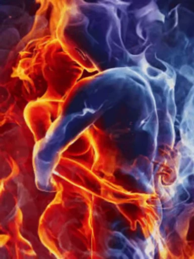 Стикерпак Love &amp; Flame для Telegram — скачать