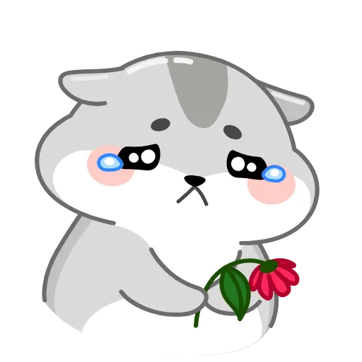 😢 Стикер «Love Hamsters» для Telegram