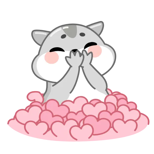 😘 Стикер «Love Hamsters» для Telegram