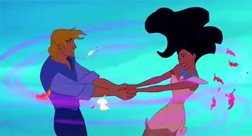 😘 Стикер «Love in cartoons» для Telegram