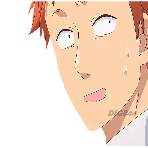 😳 Стикер «LOVE IS HARD FOR OTAKU» для Telegram