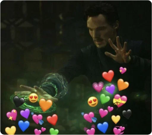 😌 Стикер «lovely marvel heroes» для Telegram