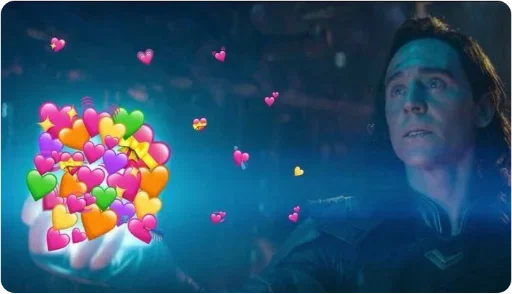 😚 Стикер «lovely marvel heroes» для Telegram