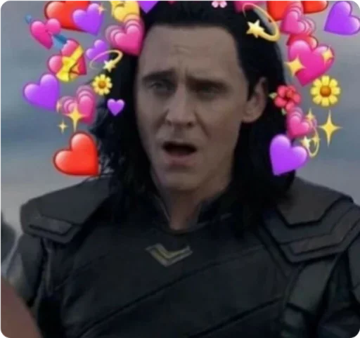 😉 Стикер «lovely marvel heroes» для Telegram