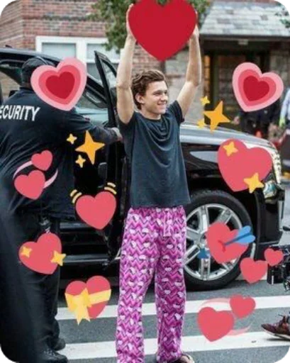 😙 Стикер «lovely marvel heroes» для Telegram