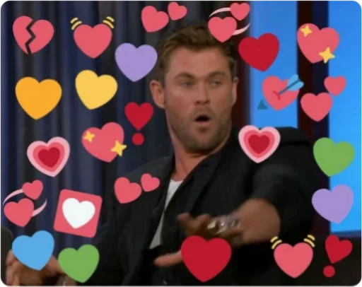 😗 Стикер «lovely marvel heroes» для Telegram
