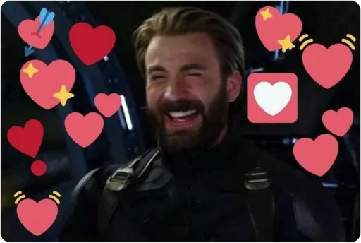 😙 Стикер «lovely marvel heroes» для Telegram